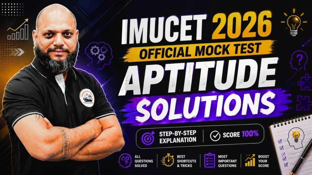 IMUCET 2026 Reasoning & Coding-Decoding | Complete Mock Test Analysis of aptitude #imucet #mocktest