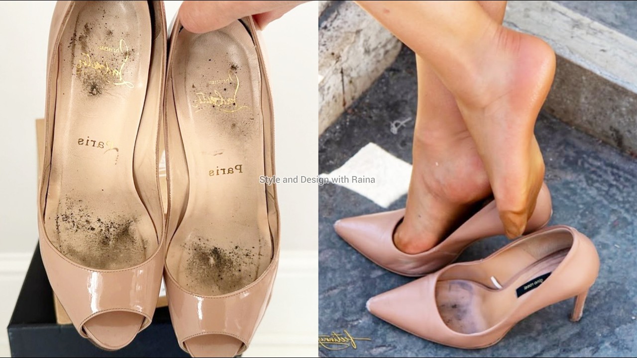 Sweaty shoes and heels collection | well worn shoes and heels