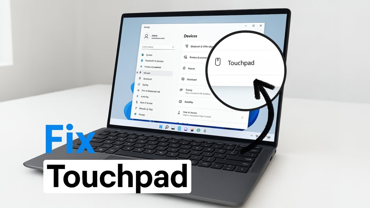 Как исправить отсутствие параметра сенсорной панели в параметрах Windows