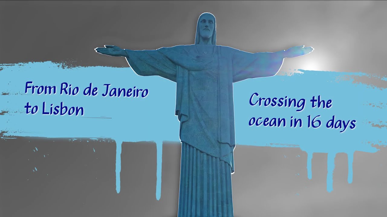 From Rio de Janeiro to Lisbon, crossing the ocean in 16 days FINAL CUT (4k UHD)
