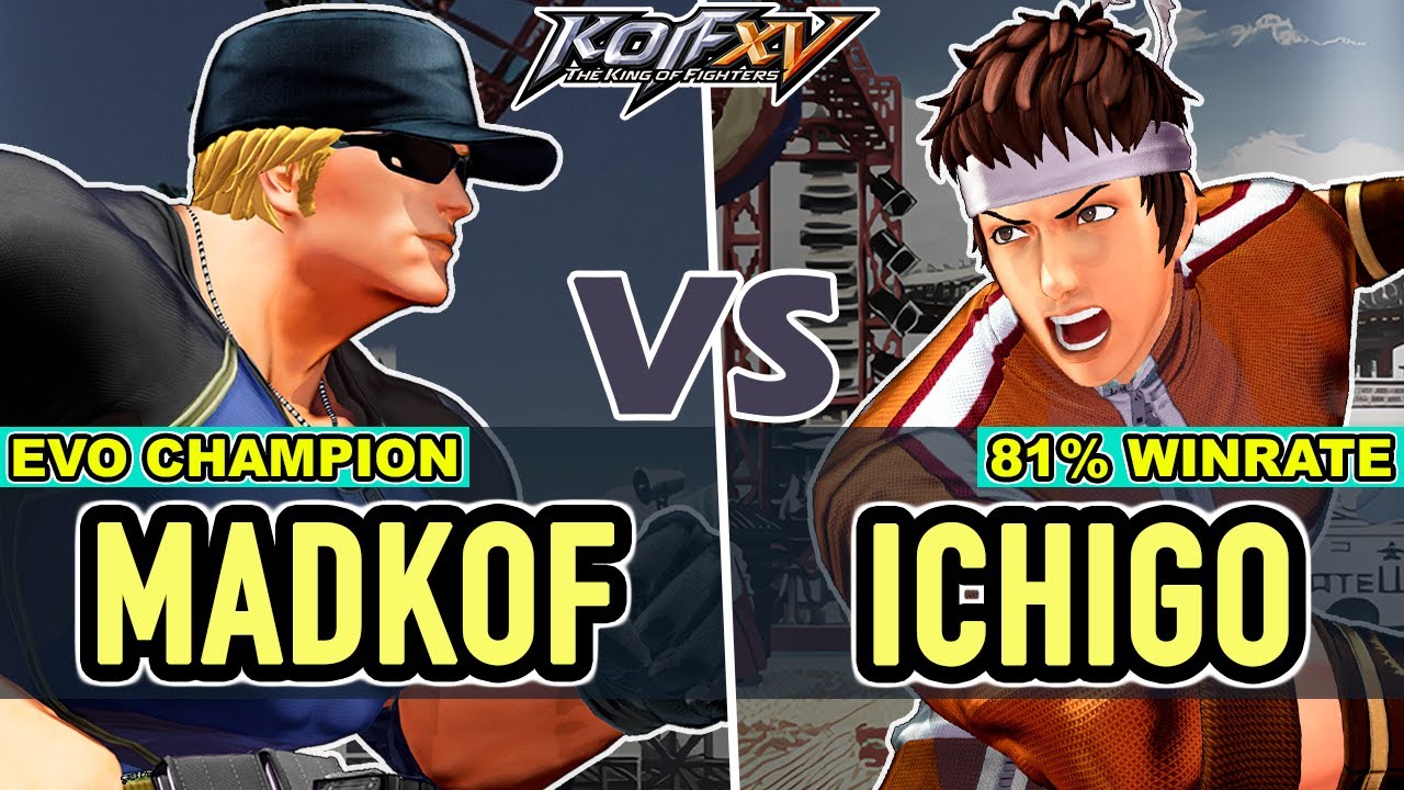 KOF XV ▰ Madkof (Clark/Najd/Heidern) vs Ichigo (Shingo/Rock/Isla)