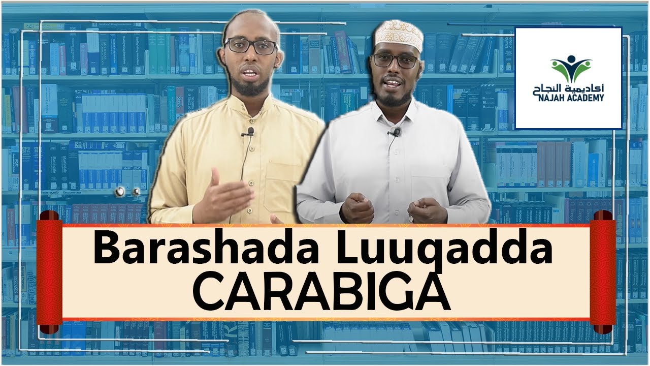 Isdiiwaan Gali | Akaadiimiyada Najaax |  Barashada Afka Carabiga  | Dr Omar Warsame