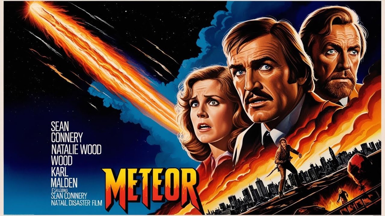Meteor (1979) | Full Sci-Fi Disaster Movie | Sean Connery, Natalie Wood, Karl Malden