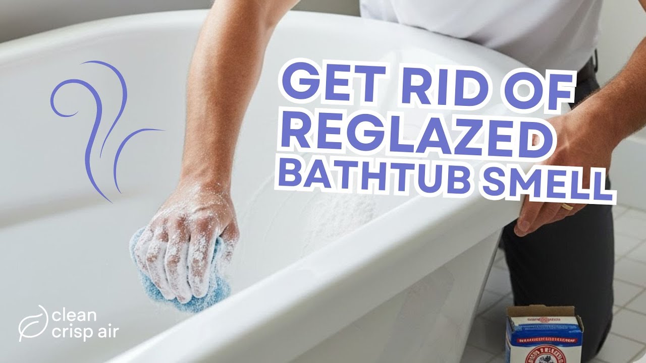 How to Get Rid of Smell from Reglazing a Bathtub