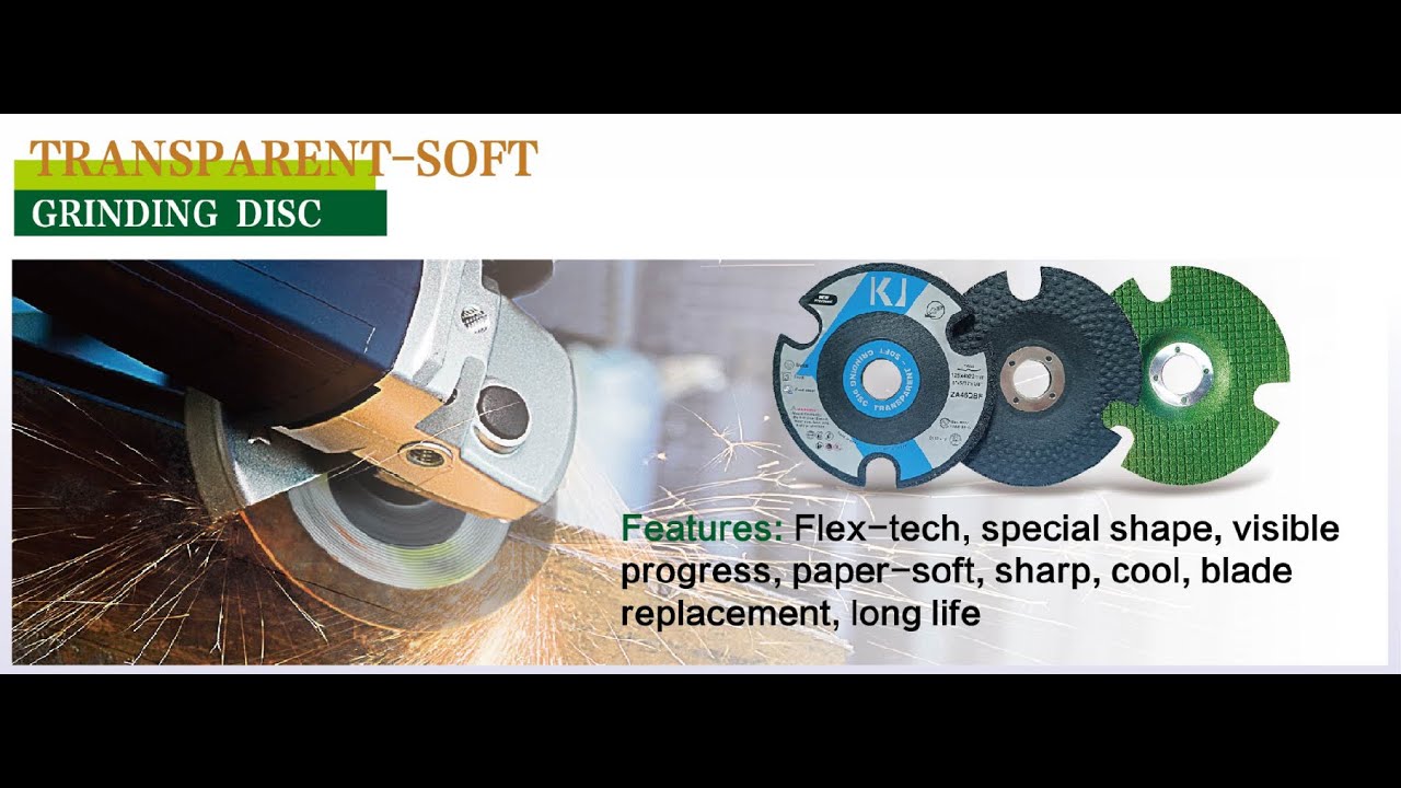 Kaijie's see through flexible grinding wheel