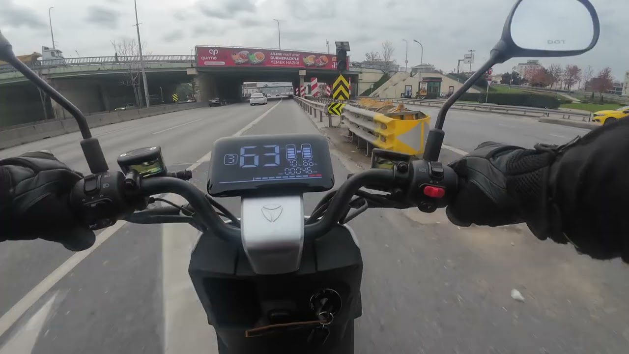 Mondial e mon ritual (Yadea ys1 pro) Gündüz sürüşü