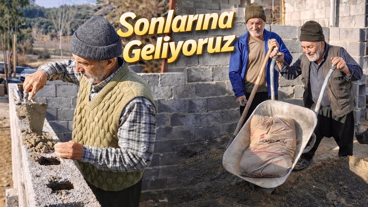 Köy Evi Yapımı | Son Duvarlar Örüldü (Büyük Emek!)