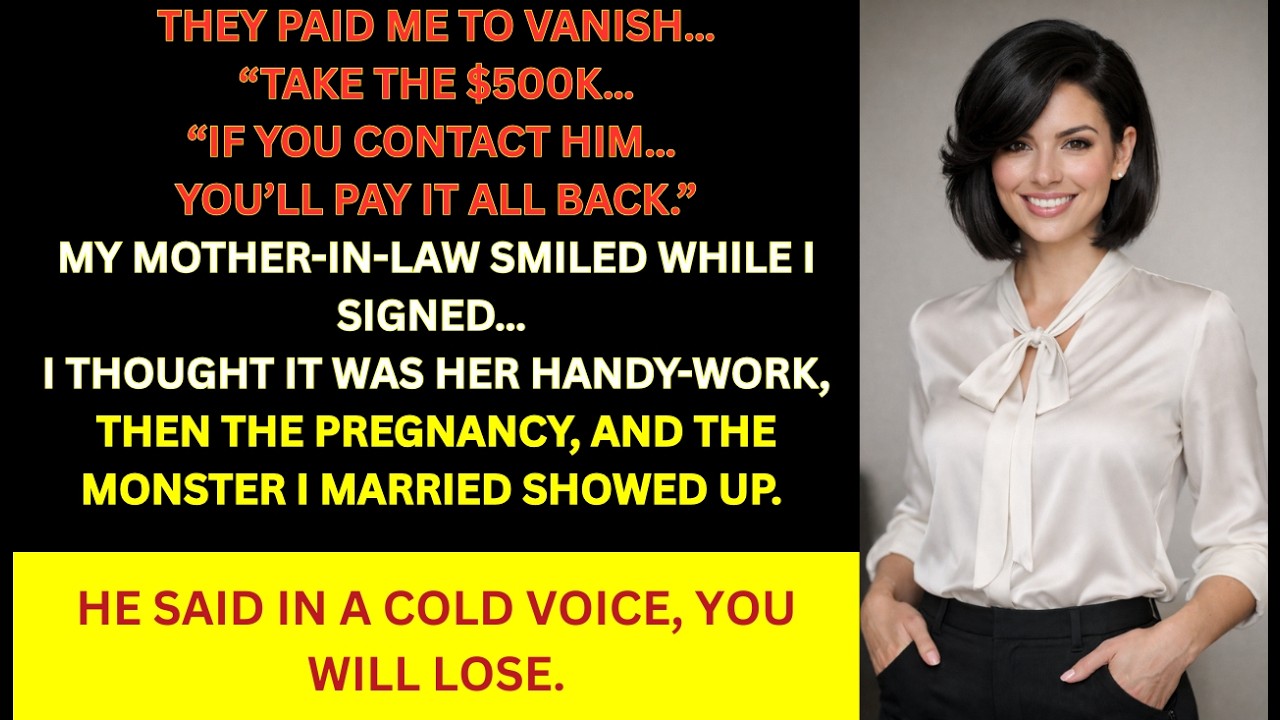 $500k. One Signature. One Disappearance. One Pregnancy—MINE-Then They Started Hunting Me.