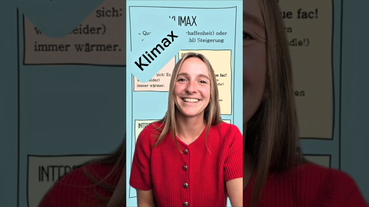 Klimax Stilmittel einfach erkl&auml;rt und interpretiert f&uuml;r Latein und Deutsch