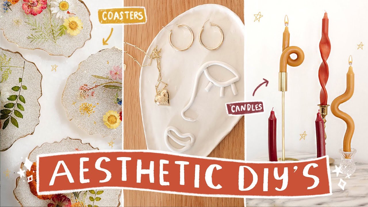 Aesthetic DIY Room Decor ✨ ☁️ Affordable + Viral DIY Hacks!