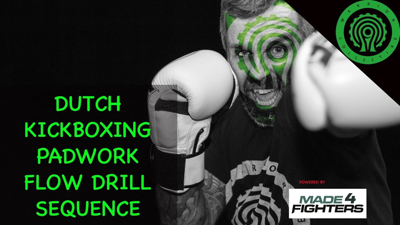 Dutch Kickboxing Pad Work Flow Drill Sequence