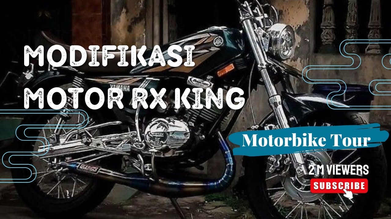 modifikasi motor Yamaha RX king style Jogja simple #shortsvideo #subscribe #viral