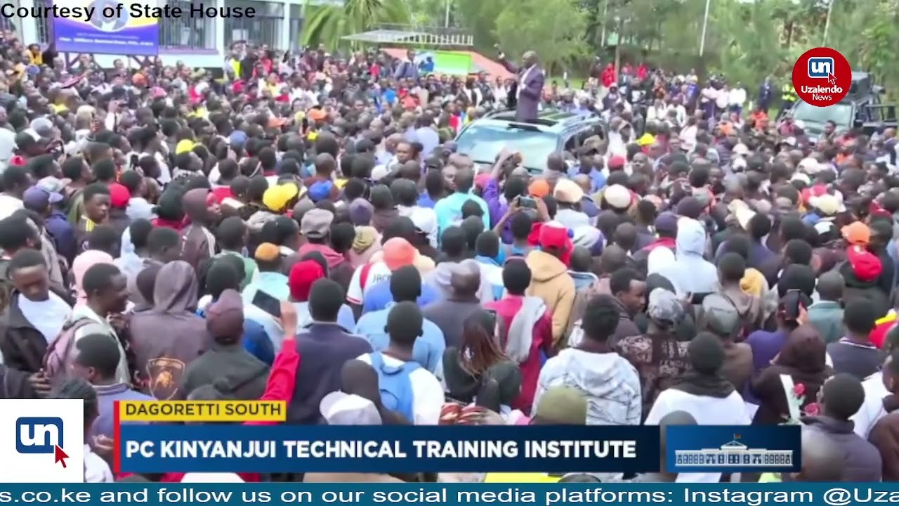 President Ruto's speech at PC Kinyanjui Technical Training Institute, Dagoretti South