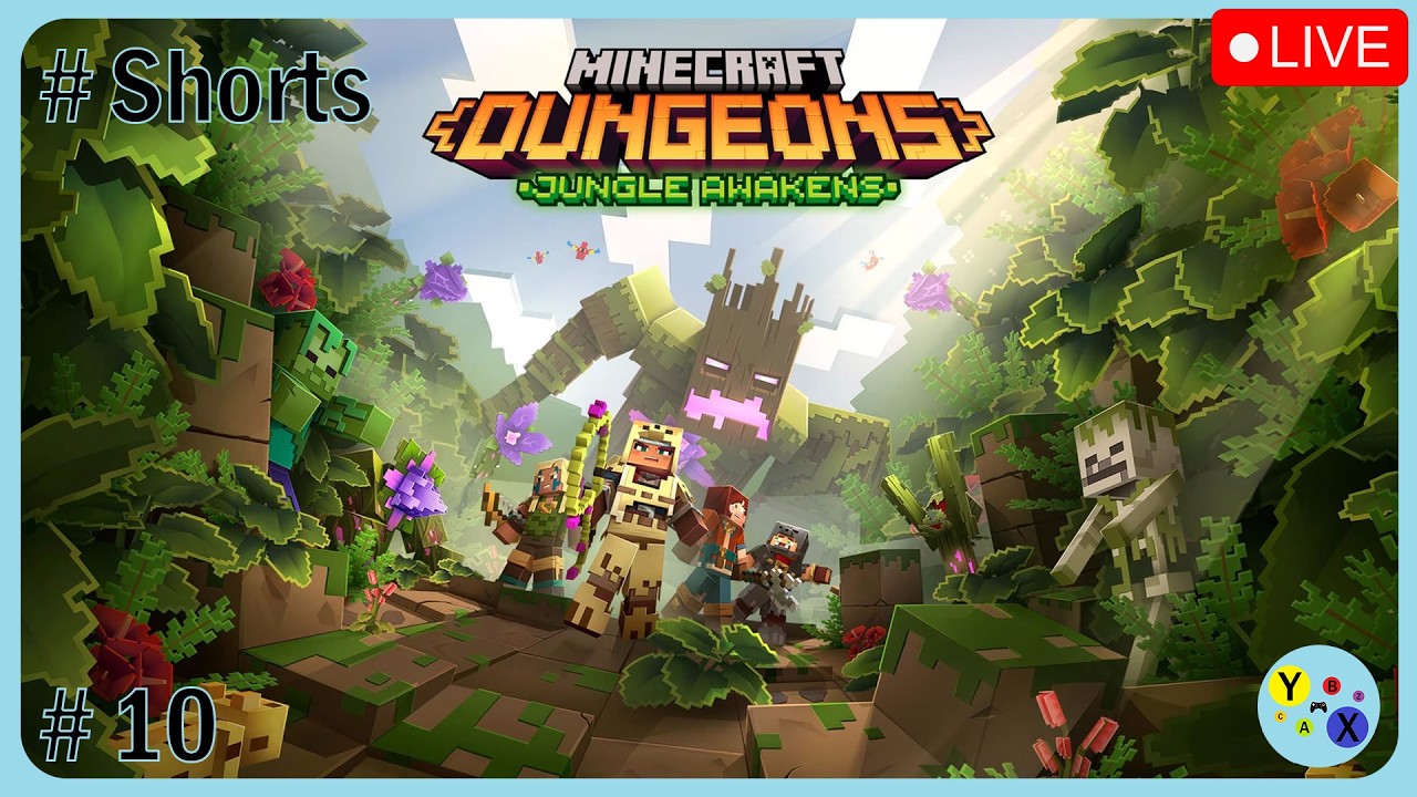 Minecraft Dungeons: Jungle Awakens Playthrough | PS4 | Ep 10 #shorts