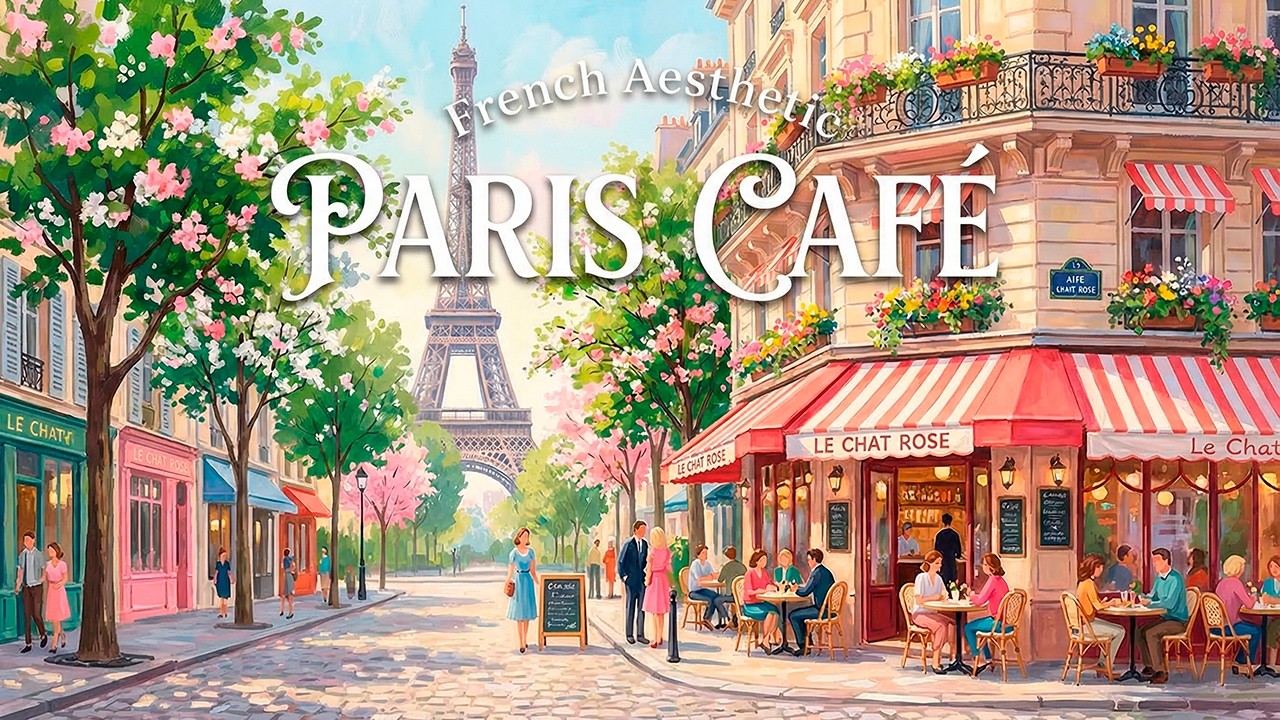 Paris Café Jazz ☕ French Instrumental Coffee Music | Study, Focus & Relax