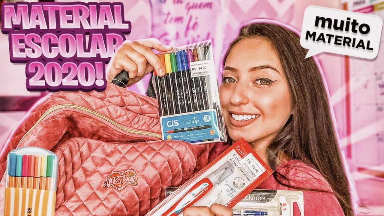 MEU MATERIAL ESCOLAR 2020 | ENSINO MÉDIO