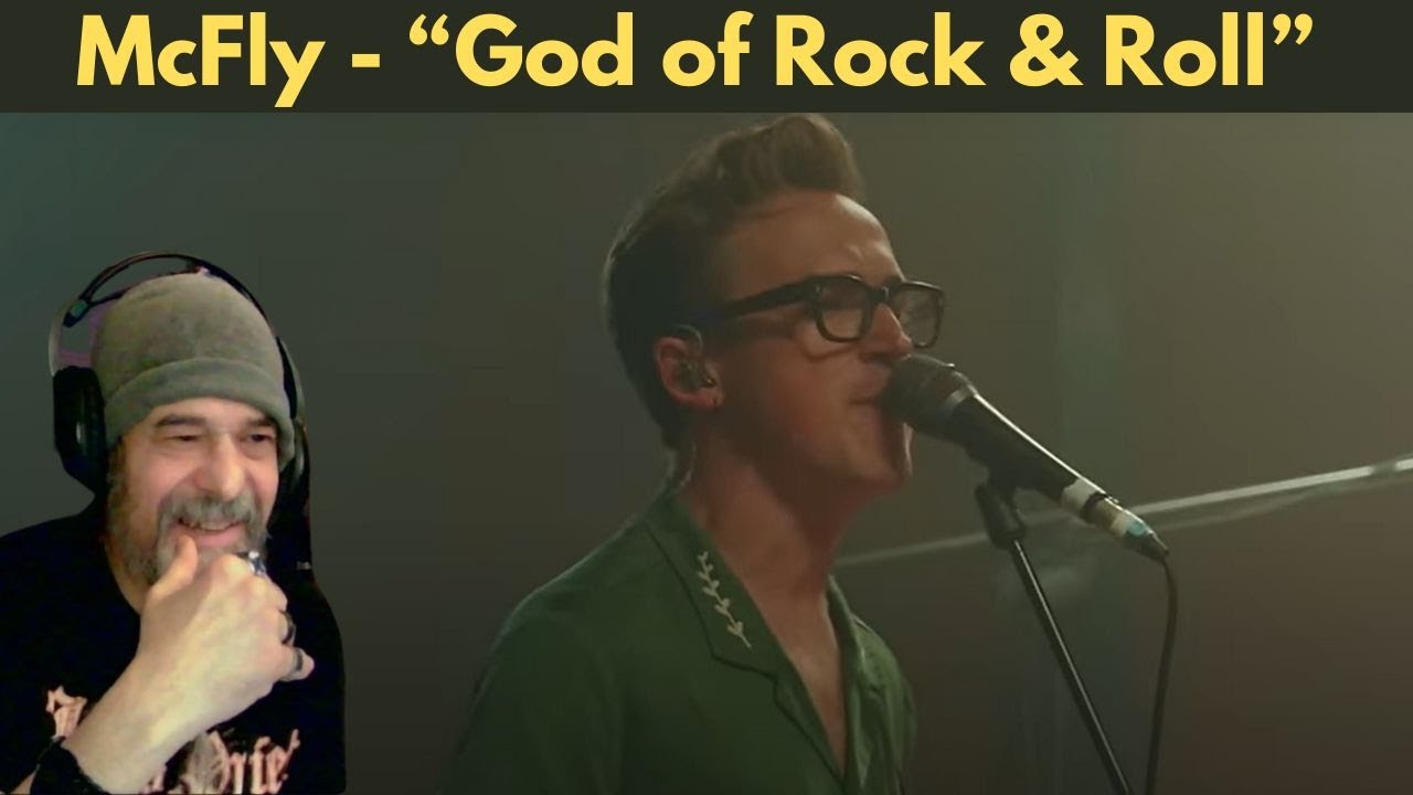THEY ARE ALWAYS SO MUCH FUN! - (REACTION) - McFly - God of Rock & Roll (Power To Play Live Sessions)
