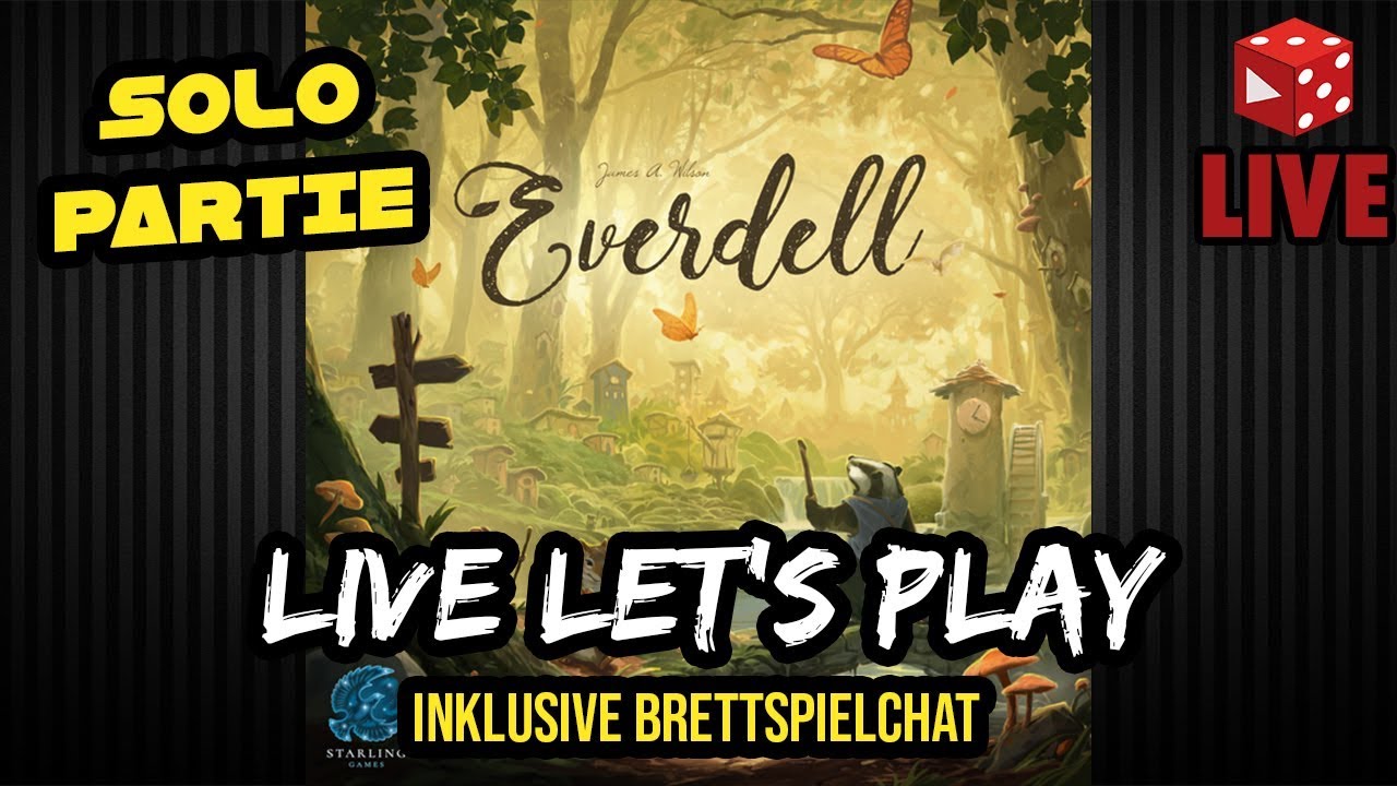 Everdell - Solo Live Let's Play Deutsch