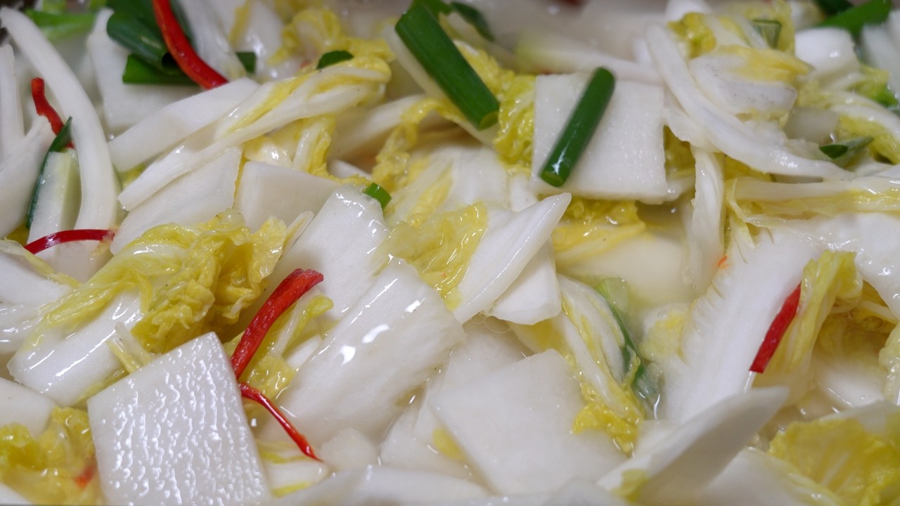 알배추 물김치 황금레시피로 초보자도 大성공 알배추김치 맛있게 담는법