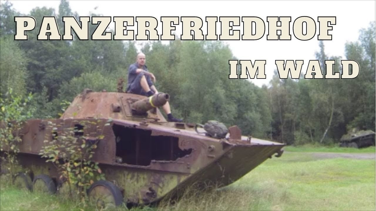 PANZER gefunden - PANZERFRIEDHOF im Wald | LOST PLACE