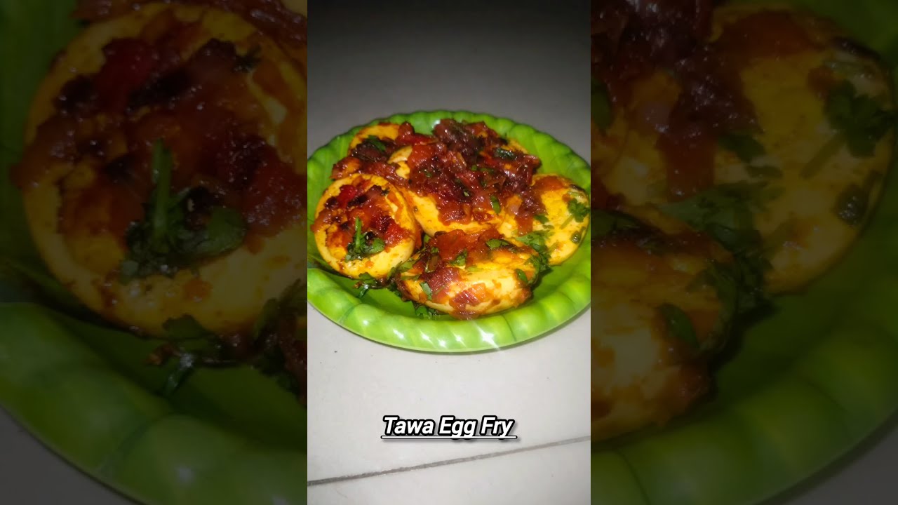 Tawa Egg Fry Recipe // ತವಾ ಎಗ್ ಫ್ರೈ ರೆಸಿಪಿ //How To Make Tawa Egg Fry Recipe /Egg Fry #dhritisworld 