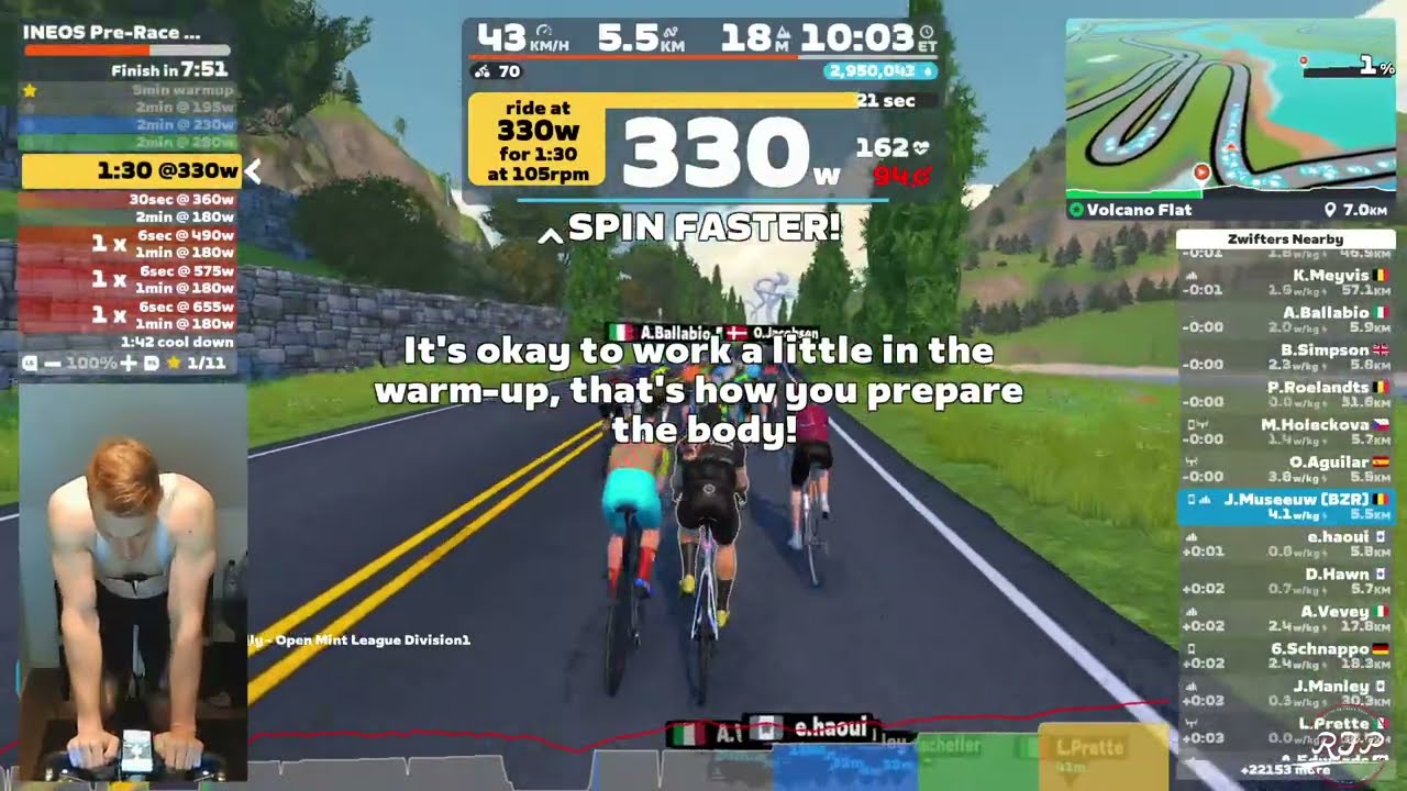 Zwift Racing League 3.4 - Cobbled Climbs Division B1
