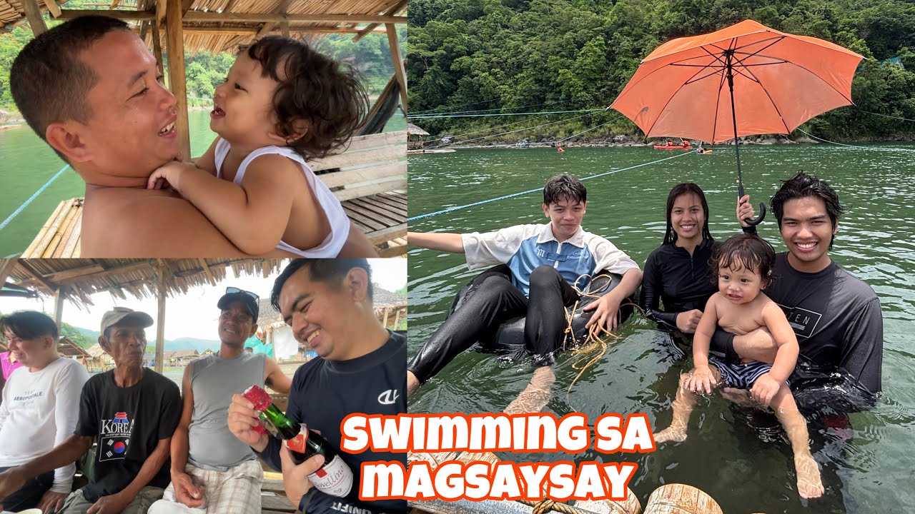 NAGSWIMMING SA KM3 MAGSAYSAY AGOS RIVER INFANTA, QUEZON