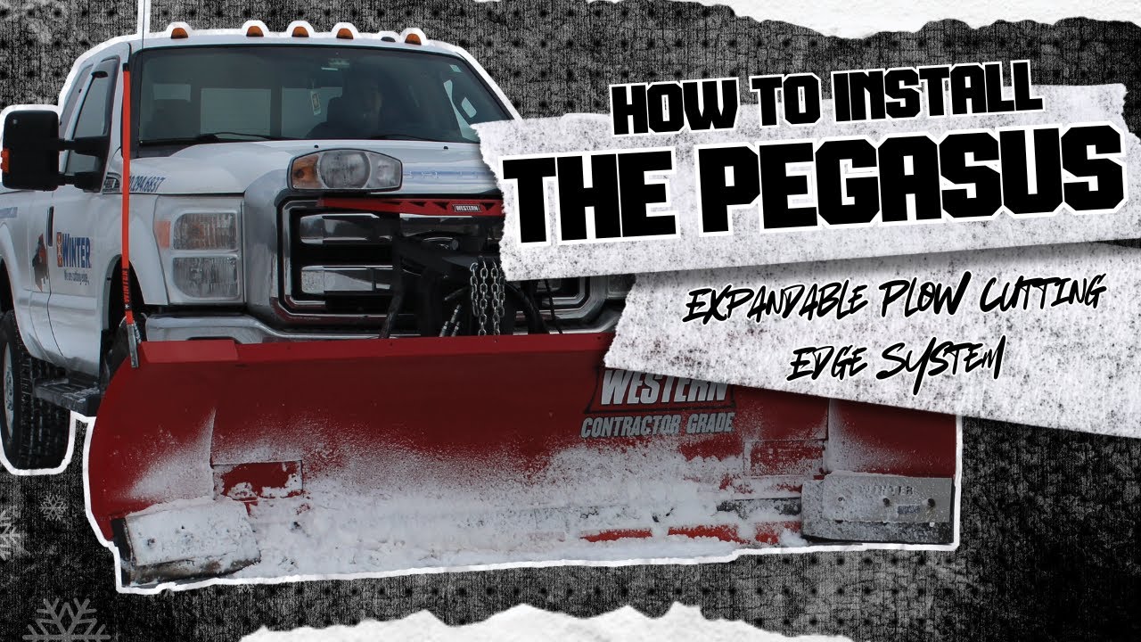 How to Install Pegasus® Expandable Plow Cutting Edge System | Snow Plow Blade Installation Guide