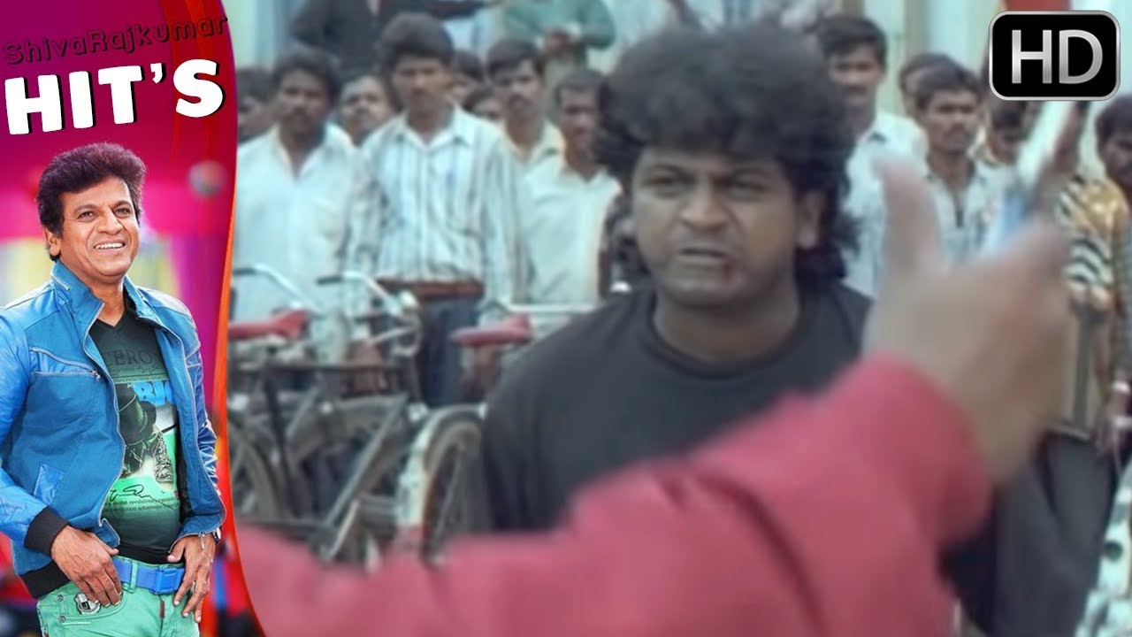 ShivaRajkumar Best Fighting Scenes | ShivarajKumar Save Old Man Life | Simhada Mari Kannada Movie
