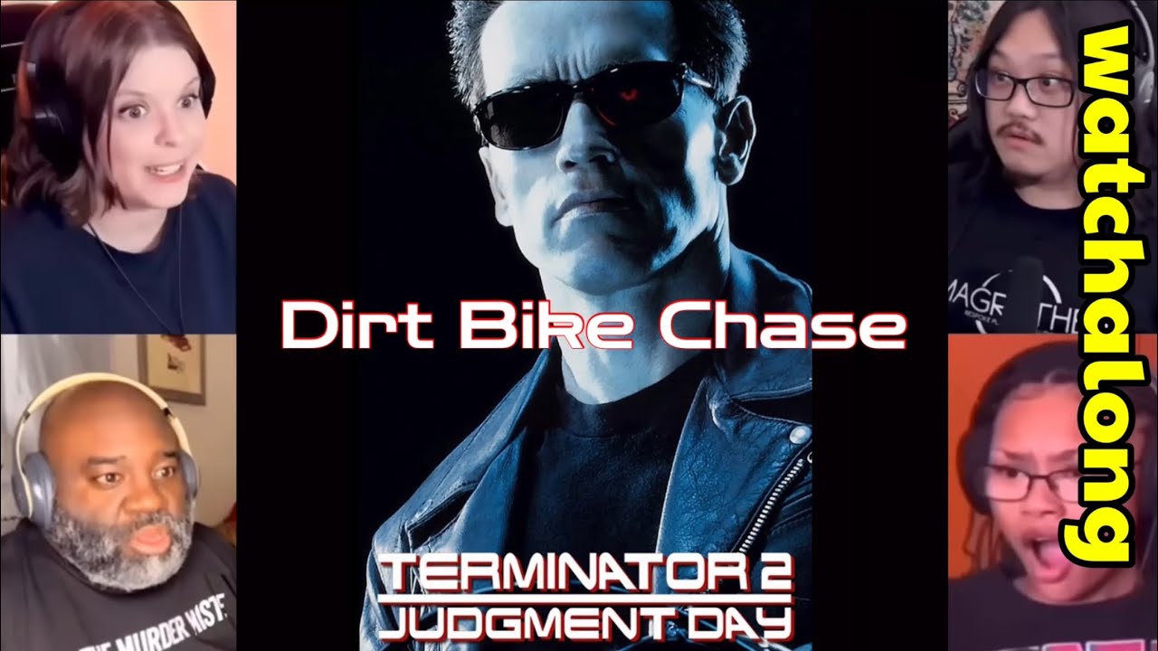 The Galleria/Motorcycle Chase | T2: Judgement Day (1991) Realtime Movie Reactions
