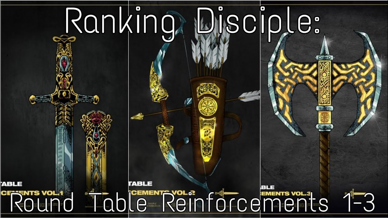 Ranking Disciple: Round Table Reinforcements Vol. 1-3 (with @Besktrn )