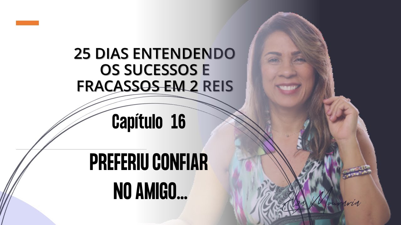 2 REIS 16 - PREFERIU CONFIAR NO AMIGO... #reisdeisrael #amigo #miqueias #teologiaparatodos #bemdito