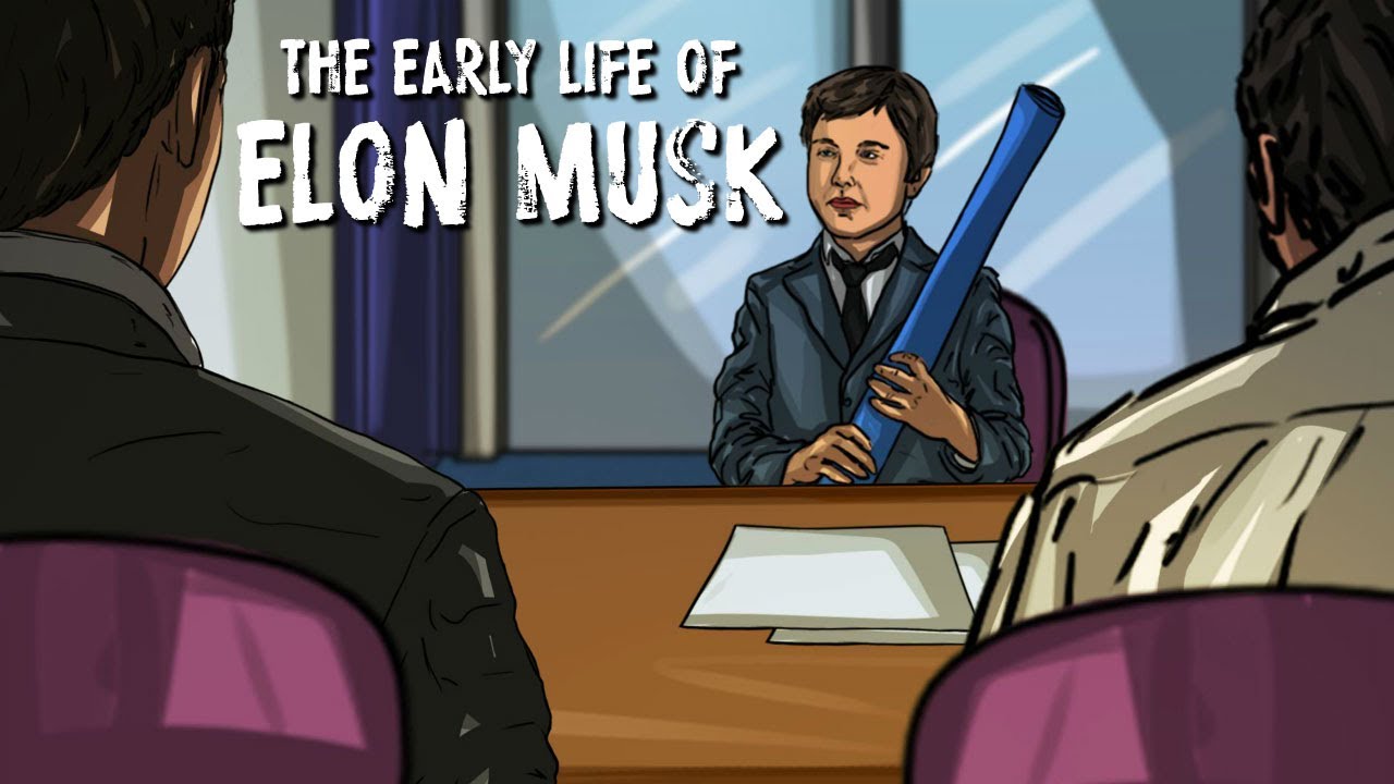 Elon Musk life story before Tesla; from South Africa to Canada and his first millions