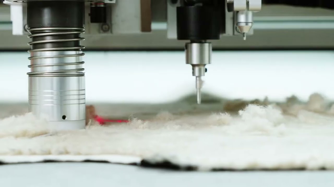 PU leather - Leather and fur industry CNC cutting machine