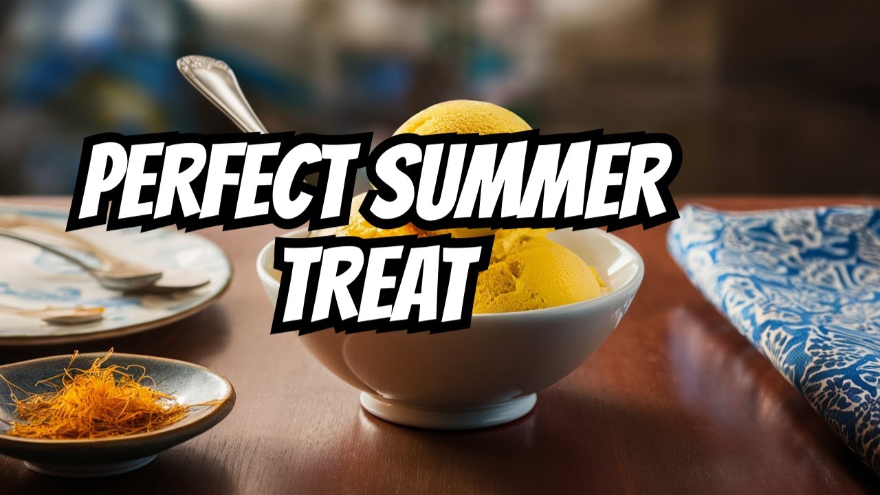 Saffron Ice Cream: The Golden Secret to a Delicious Summer Dessert