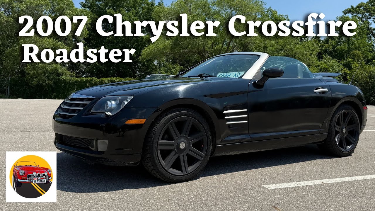 Chrysler Crossfire Convertible Roadster 2007 года. Обзорная экскурсия и тест-драйв редкого красав...