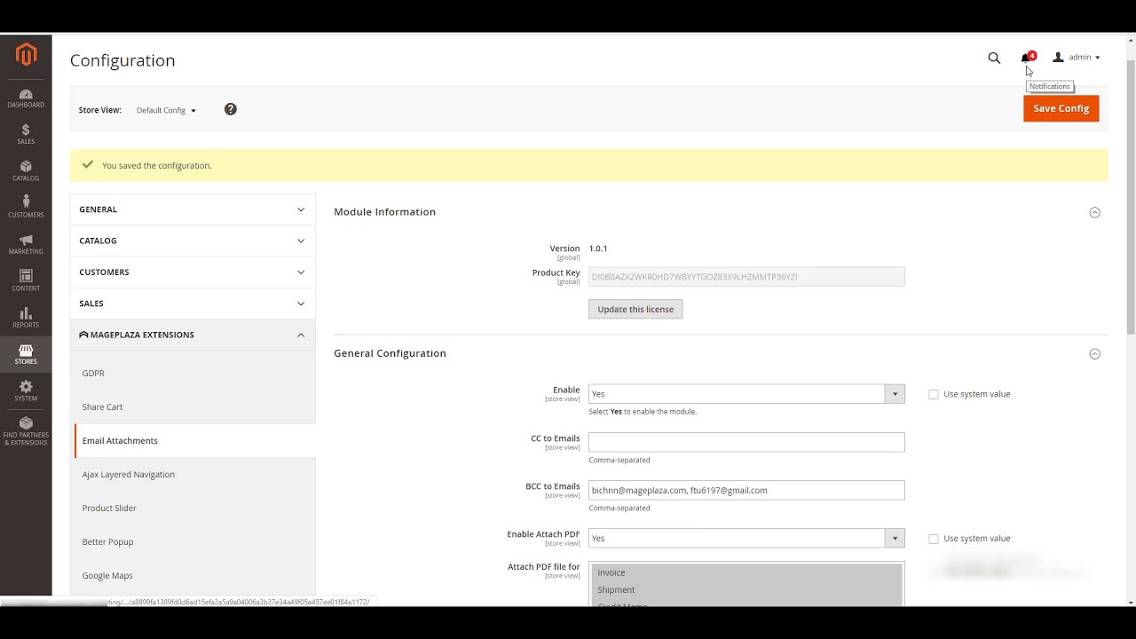 Configure Magento 2 Email Attachments - Mageplaza