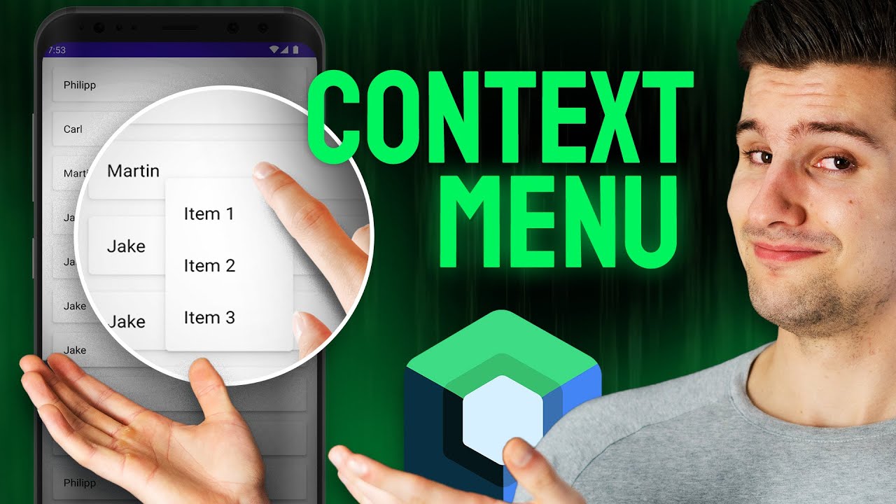 How to Implement a Context Drop Down Menu In Jetpack Compose