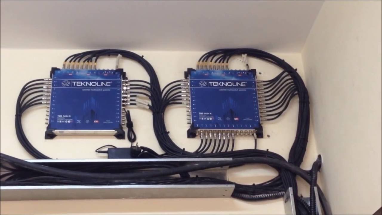 Satellite Master Antenna Television Installation - SMATV Part 2