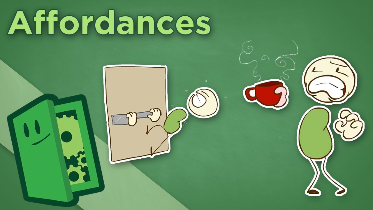 Affordances - How Design Teaches Us Without Words - Extra Credits