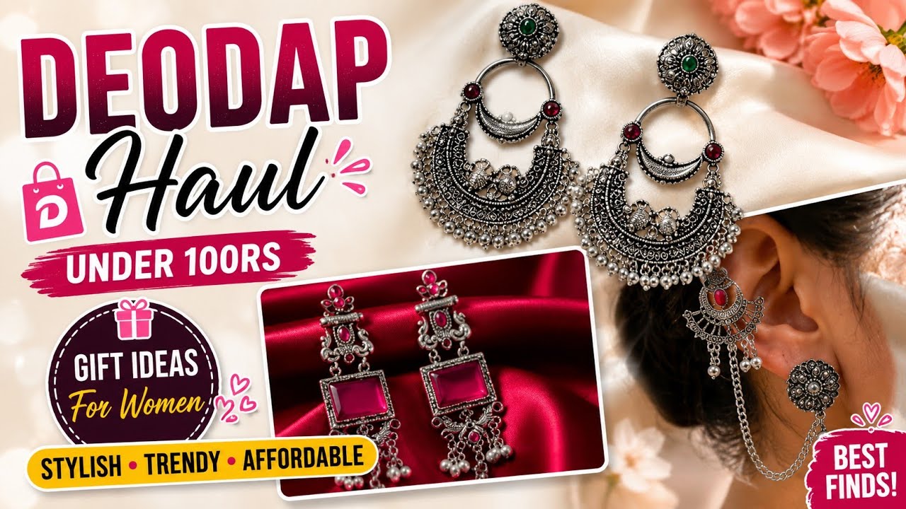 Deodap Haul || Under 100rs ||  Gift ideas for women 😍|| #deodap #meesho #onlineshopping 