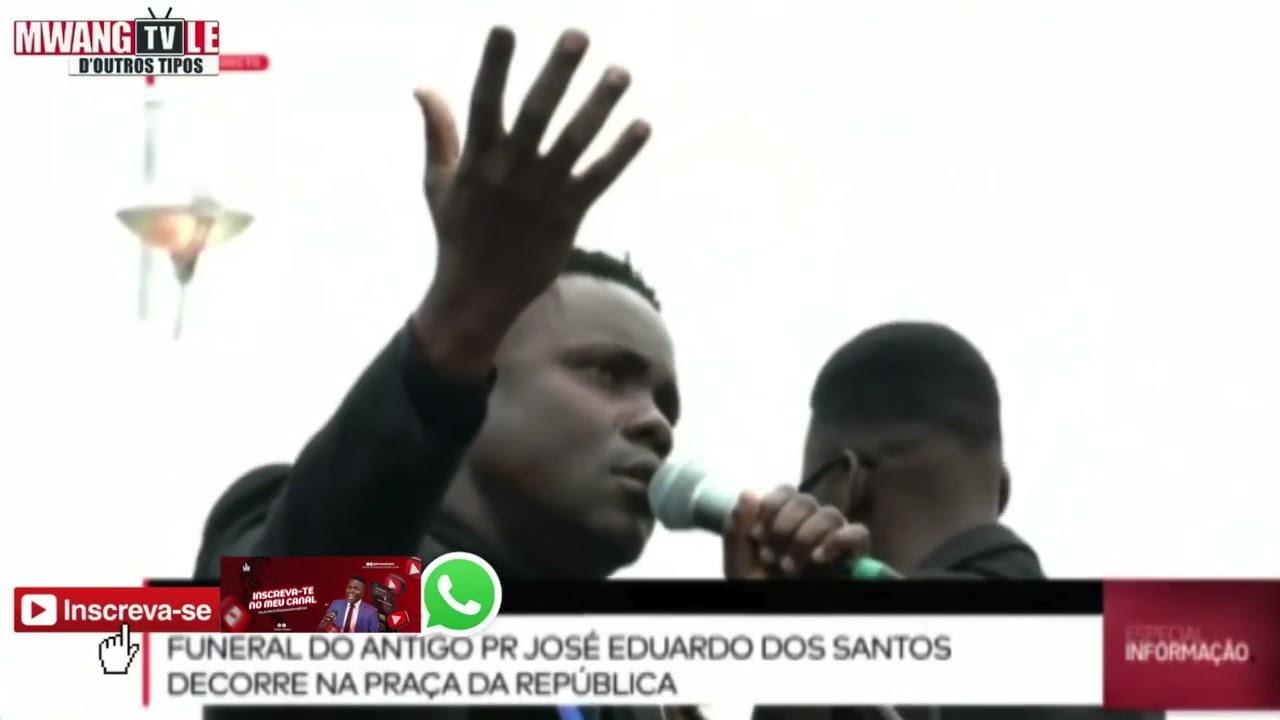 Acto Fúnebre Presidente José Eduardo dos Santos  | O Lirio dos Vales - Celsio Mambo