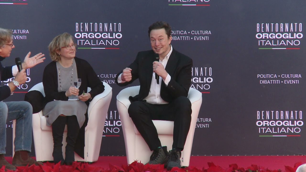 #Atreju: Elon Musk Intervistato da Nicola Porro