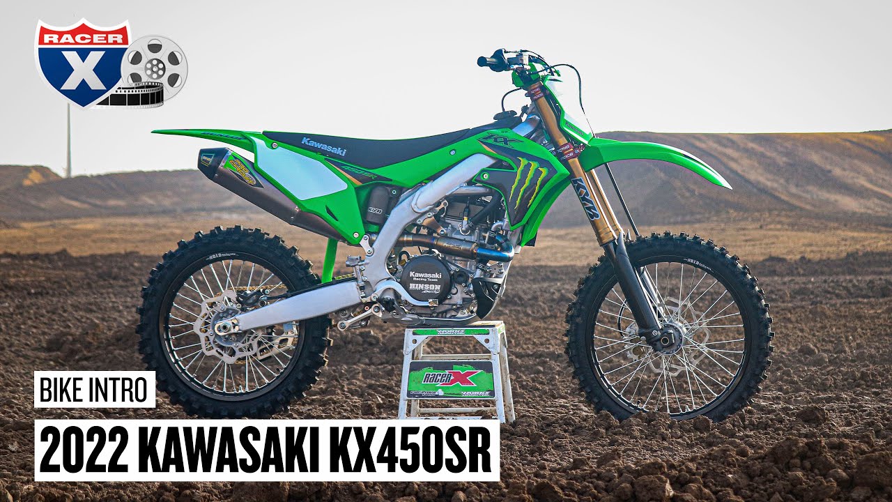 First Ride on the 2022 Kawasaki KX450SR | Racer X Films
