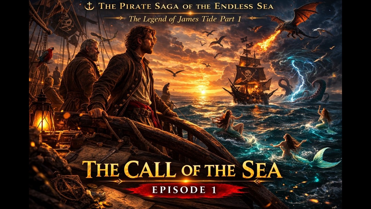 The Call of The Sea (Episode 1) , A PIRATE SAGA OF THE ENDLESS SEA , The Legend of James Tide Part 1