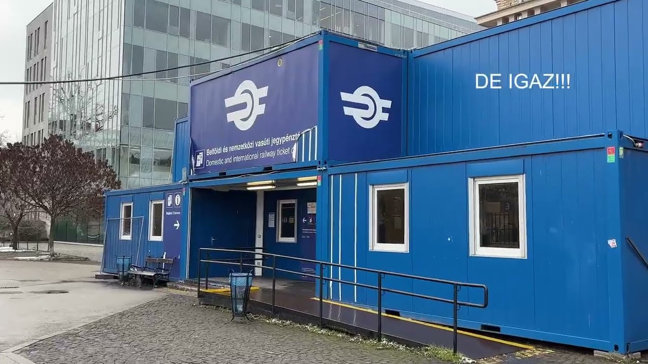 Nemzetközi pénztár konténerben? Nyugati pályaudvar nagykép