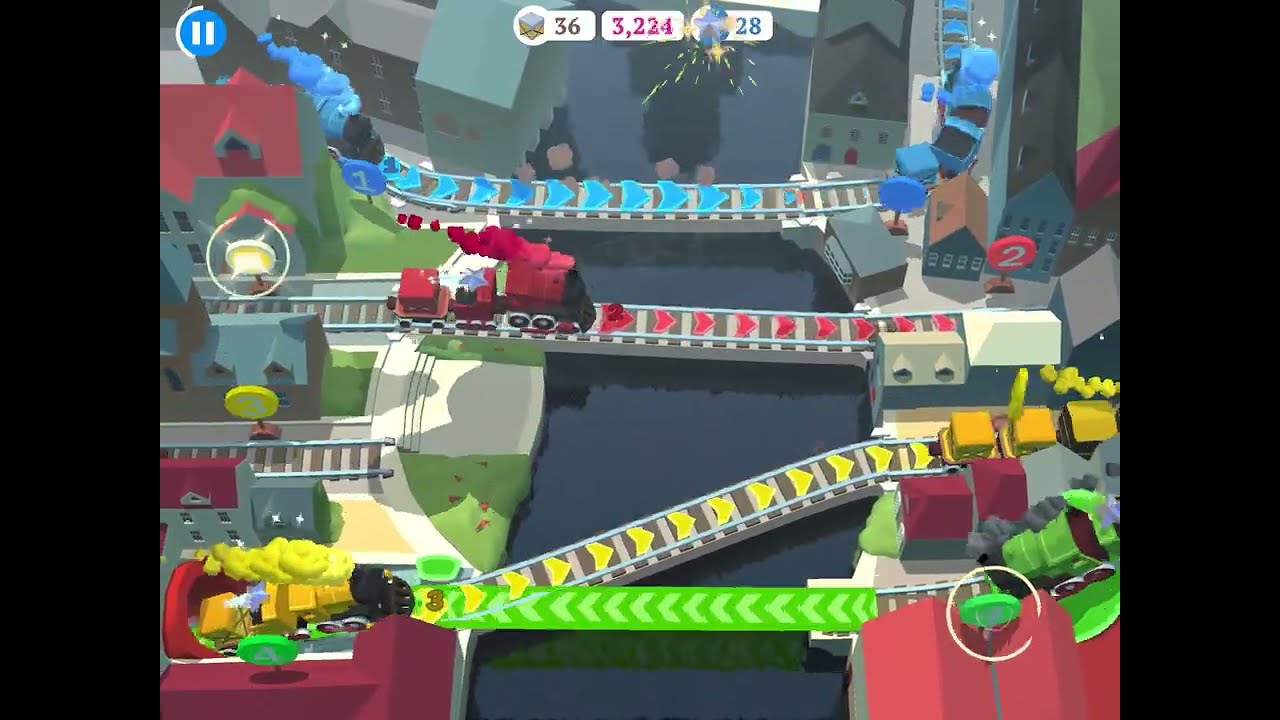 Train Conductor World, Deliver All Successfully & High Winds! #143