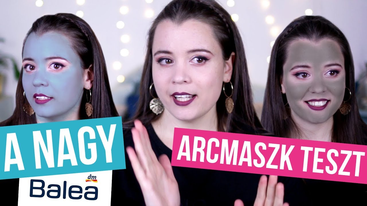 A NAGY arcmaszk teszt! - Balea maszkok ⭐️ Luca