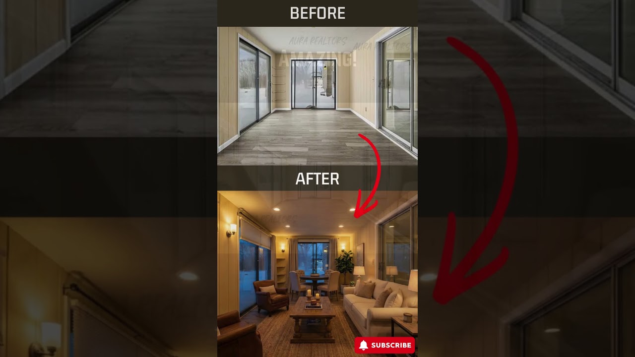 Stunning Virtual Staging Transformation: See This Luxury House in the USA Come to Life!  