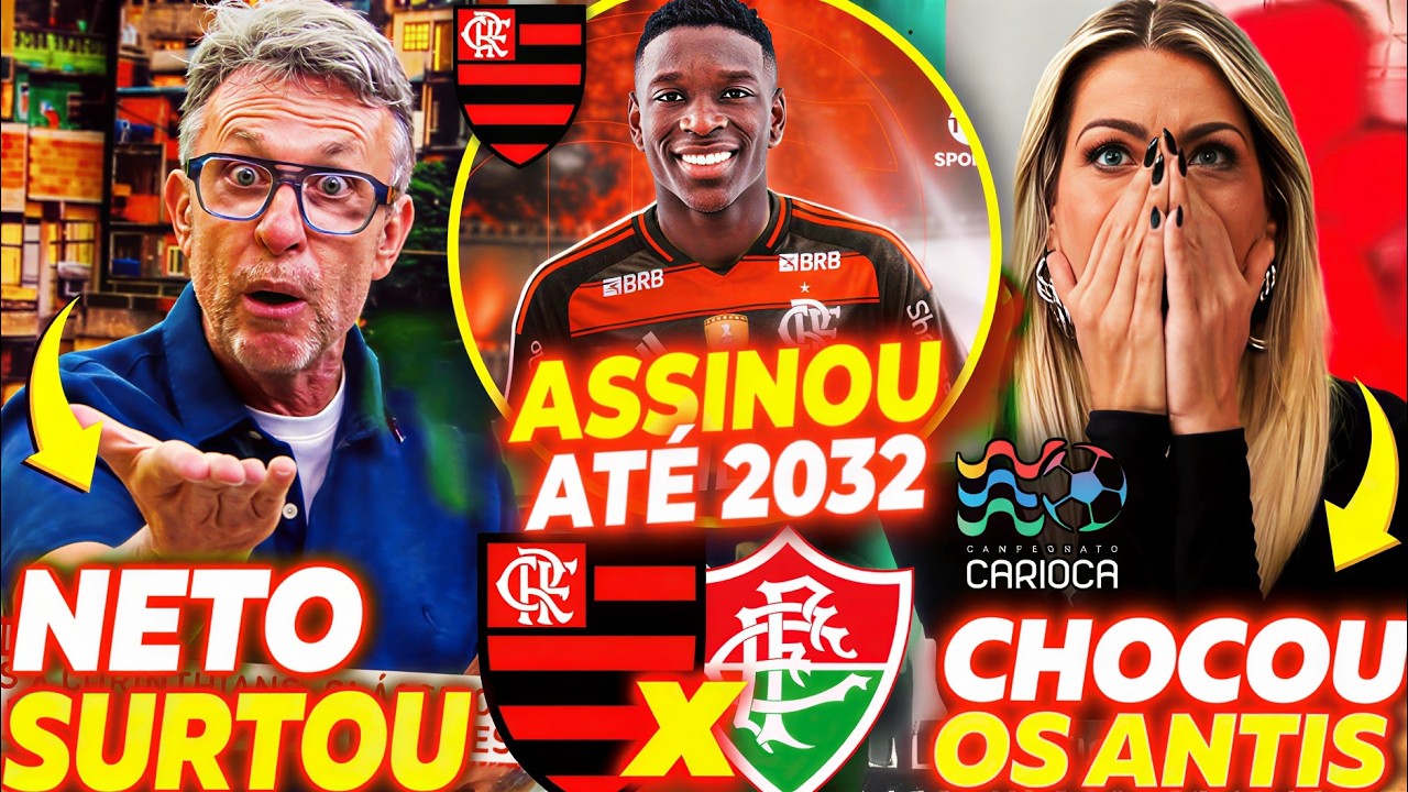 😱 OLHA O QUE O NETO FALOU do FLAMENGO! 
